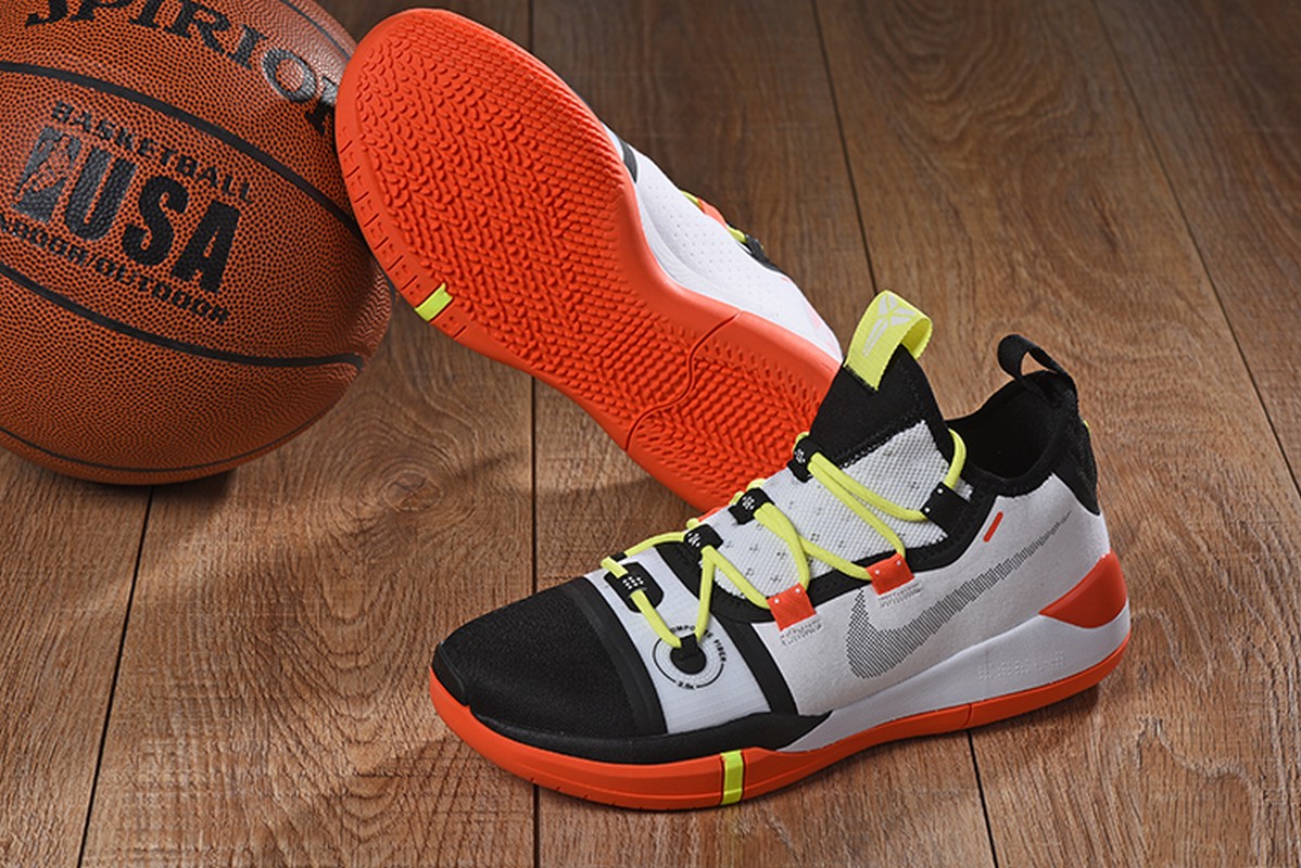 Nike Kobe AD Men Shoes Black White Orange